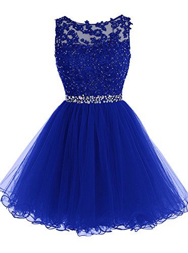 Homecoming Dress,cute Homecoming Dress,tulle Homecoming Dress,short Prom Dress,royal Blue Homecoming Gowns,beaded Sweet 16 Dress