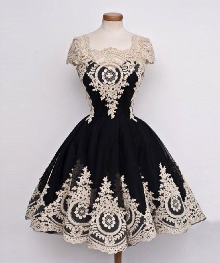 slim fit dress slacks Straps Lace Applique Blue Homecoming Dress Short Prom Dress US2 / Lavender main image 0