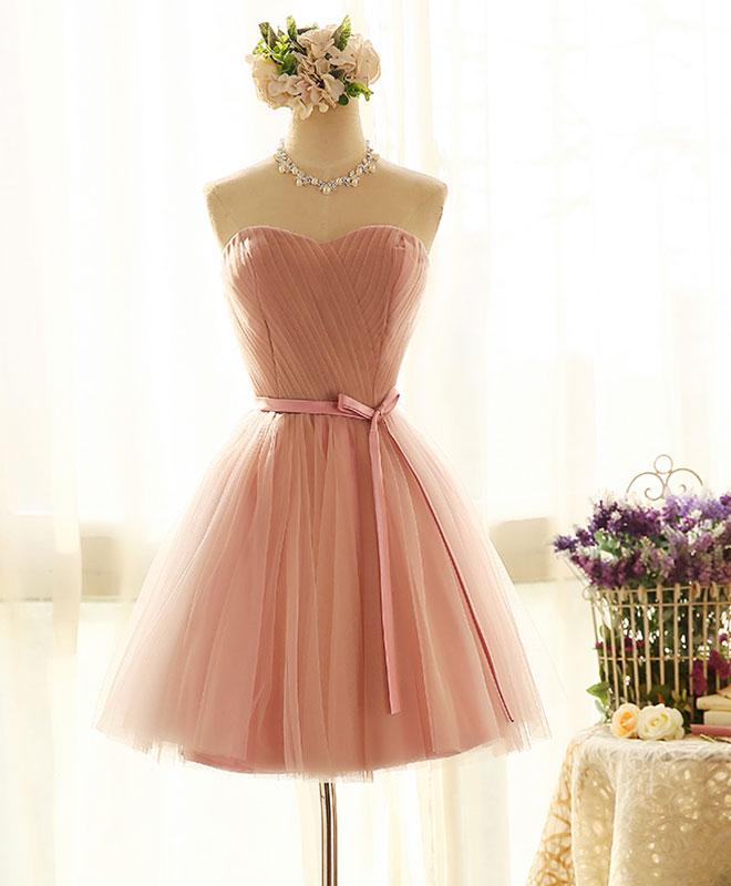 Sweetheart Short Prom Dress,tulle Homecoming Dresses, Cute Party Dresses