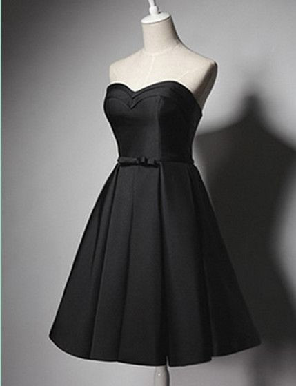fancy short black dress A-Line Off Shoulder Velvet Black Long Prom Dresses, Black Formal Eveni –  shopluu