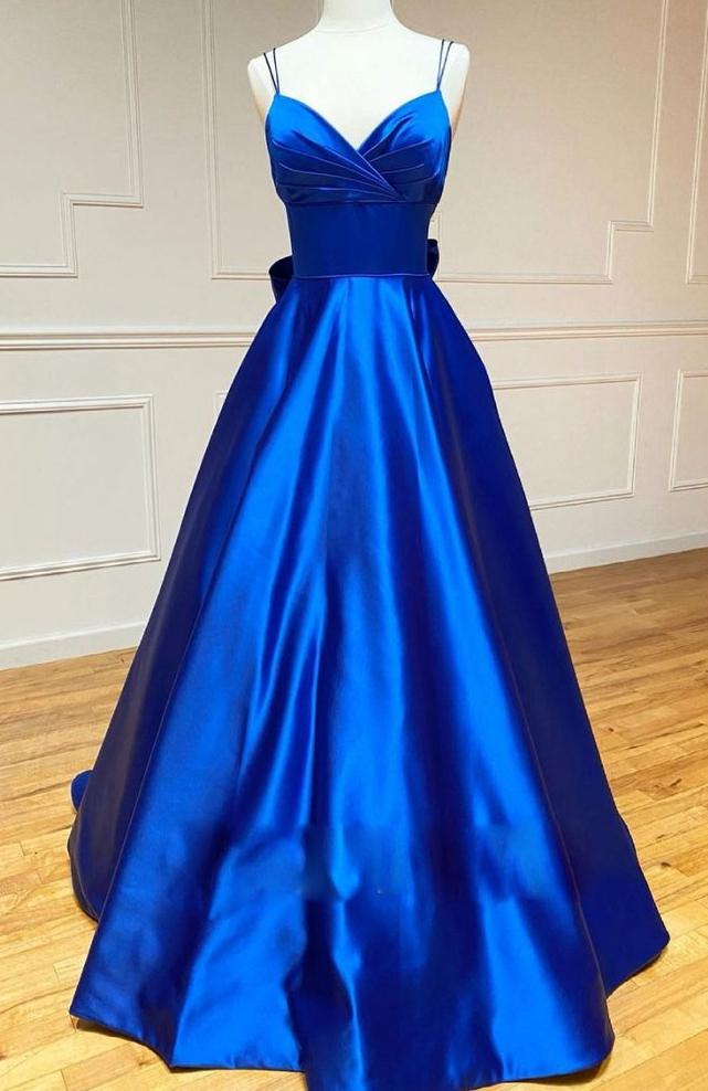 Long Prom Dresses, Formal Dressessatin Princess Prom Party Gowns