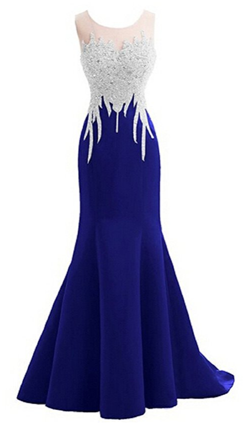 Crystal Mermaid Sexy Backless Sparkly Long Prom Evening Dresseslong Party Dressparty Prom 3445