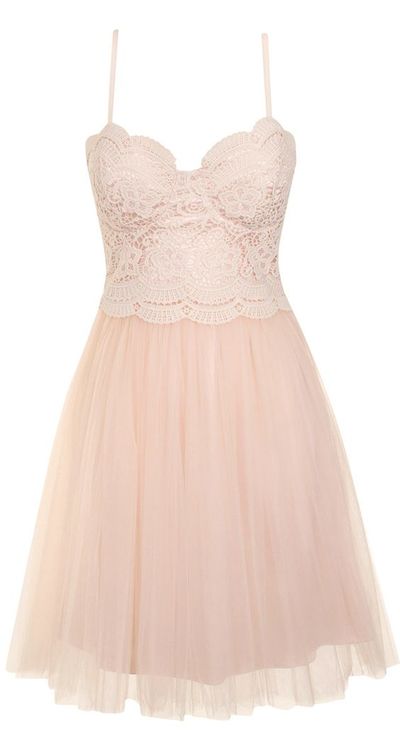 Spaghetti Strap A-line Short Tulle Prom Dress With Lace Bodice, Homecoming Dresses,