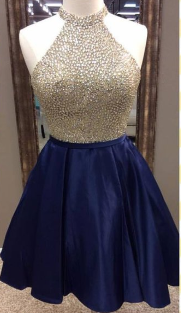 Homecoming Dress,halter Homecoming Dresses,short Prom Dress,prom Gown