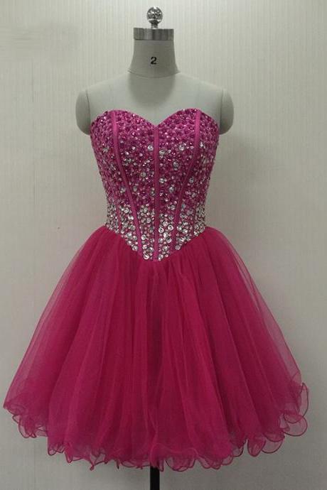 Vestidos De Graduacion De Octavo Pink Party Dress Homecoming Dresses Short Sweet