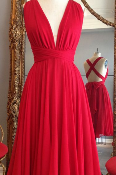 short red homecoming dress party dress, short red dancing dress party dress