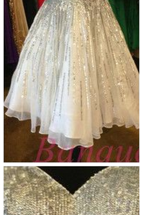 Ivory Homecoming Dresses,sequin Homecoming Dresses,chiffon Homecoming Dresses