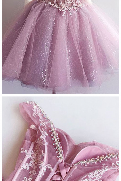Off The Shoulder Homecoming Dresses,tulle Homecoming Dresses,beaded Appliques Homecoming Dresses