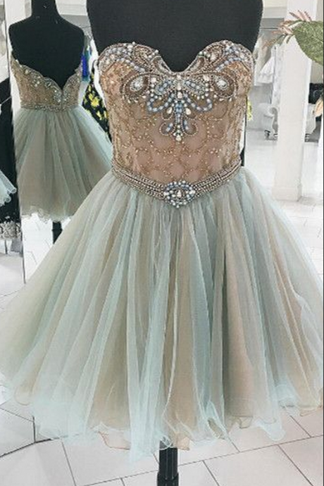 Homecoming Dress ,short Homecoming Dresses,tulle Homecoming Gowns,sweet 16 Dress