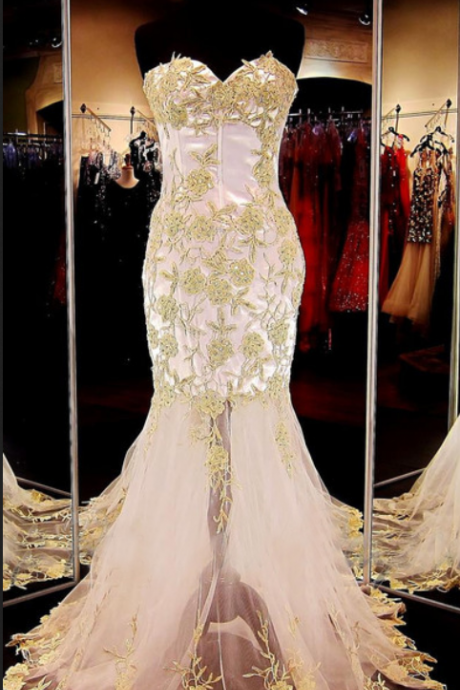 Mermaid Prom Dress, Prom Gown