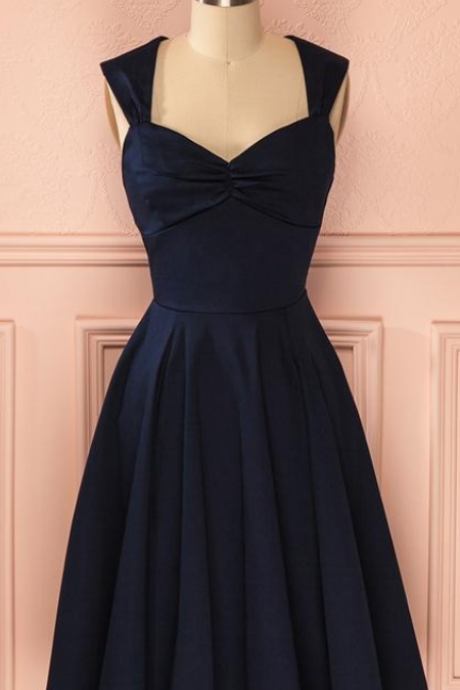 Vintage Dresses,simple Short Black Homecoming Dresses,elegant Handmade Homecoing Dress