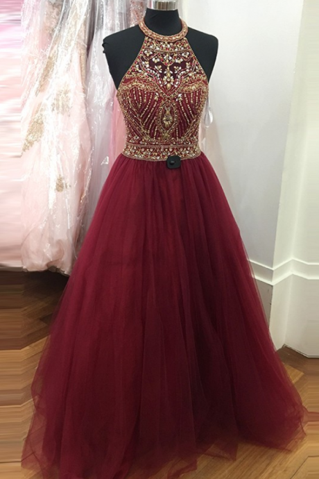 Burgundy Prom Dresses,wine Red Prom Dresses,formal Gown,ball Gown Evening Gowns,modest Party Dress,prom Gown For Teens