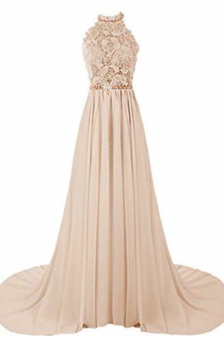 Lace Prom Dress,sexy Prom Dress,prom Dress,champagne Evening Dress, Long Prom Dresses,prom Dress For Women