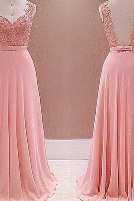 2016 Prom Dresses,pink Evening Gowns,lace Formal Dresses,prom Dresses,2016 Fashion Evening Gown,beautiful Evening Dress,pink Formal Dress,lace