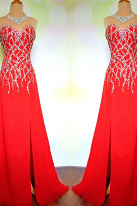 Red Prom Dresses,mermaid Prom Dress,prom Dress,prom Dresses,2016 Formal Gown,evening Gowns,red Party Dress,mermaid Prom Gown For Teenss