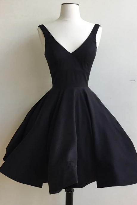 Homecoming Dress,black Party Dresses,women's Cocktail Dress,graduation Dress,vintage Swing Dress,elegant Party Gowns
