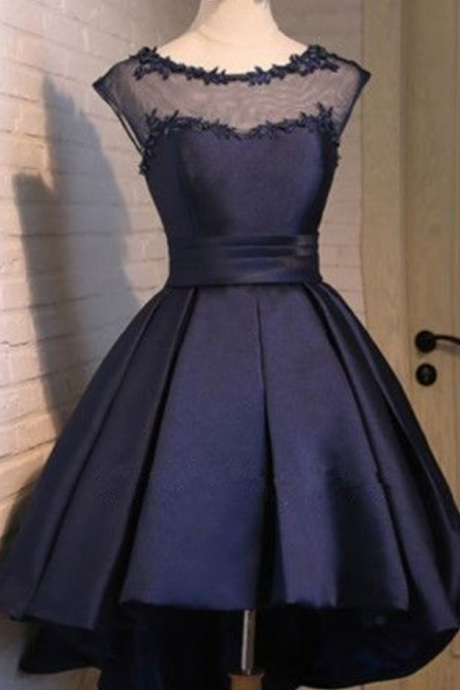 Homecoming Dress,cute Prom Dress,short Prom Dresses,navy Blue Homecoming Dress,sweet 16 Dress
