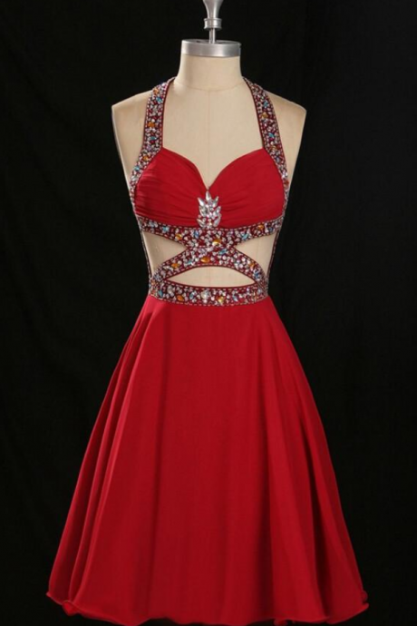 Red Homecoming Dress,short Homecoming Dresses,homecoming Gown,party Dress,sparkle Prom Gown,cocktails Dress,bling Homecoming Dress