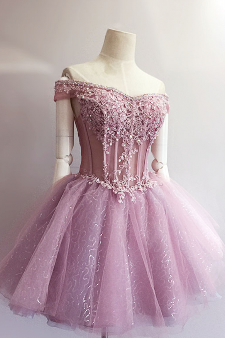  Pink Homecoming Dress,Lace Homecoming Dress,Cute Homecoming Dress,Fashion Homecoming Dress,Short Prom Dress,Charming Homecoming Gowns,New Style Sweet 16 Dress,Short Evening Gowns