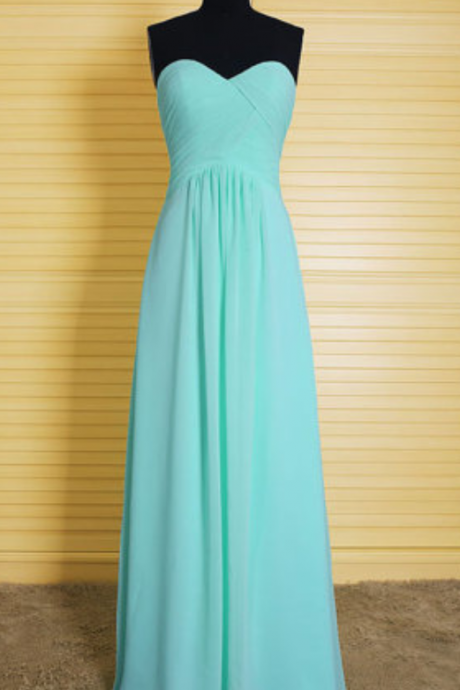 2016 Bridesmaid Gown,Pretty Prom Dresses,Chiffon Prom Gown,Simple Bridesmaid Dress,Sweetheart Bridesmaid Dress,Cheap Evening Dresses,Fall Wedding Gowns,2016 Bridesmaid Gowns