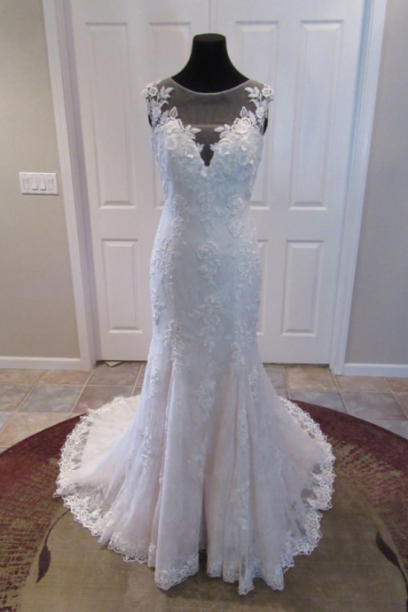 Wedding Dress,lace Wedding Dresses,white Bridal Dress