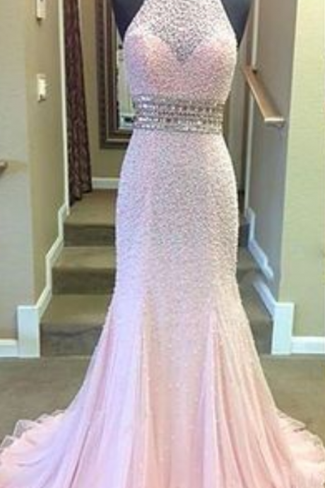 Charming Prom Dress,chiffon Prom Dress,long Evening Formal Dress,backless Evening Gown,formal Gown
