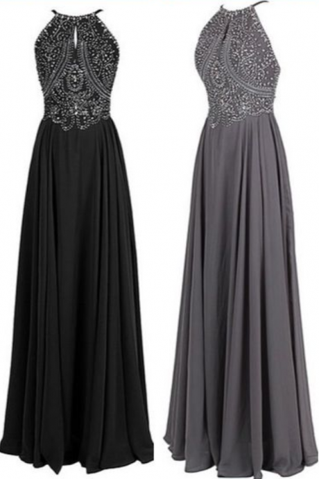 Charming Prom Dress,beading Prom Dress,a Line Prom Dresses,long Evening Dress,formal Dress