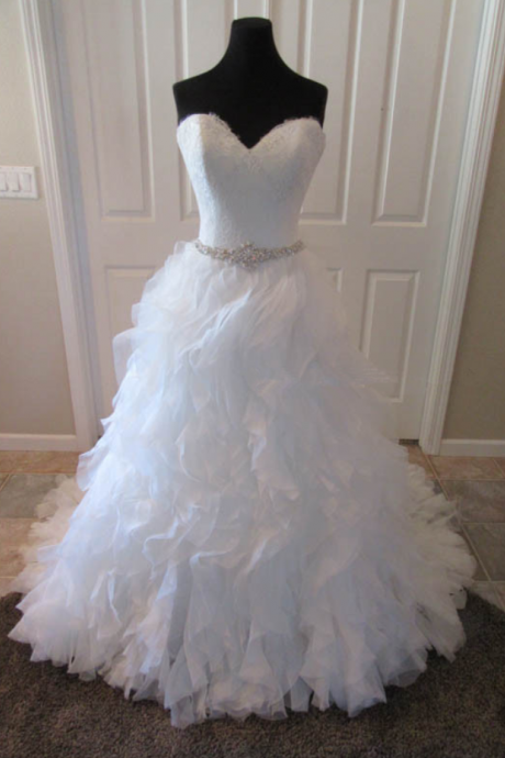 Wedding Dresses,organza Wedding Gown,princess Wedding Dresses Elegant Ball Gowns Wedding Dresses