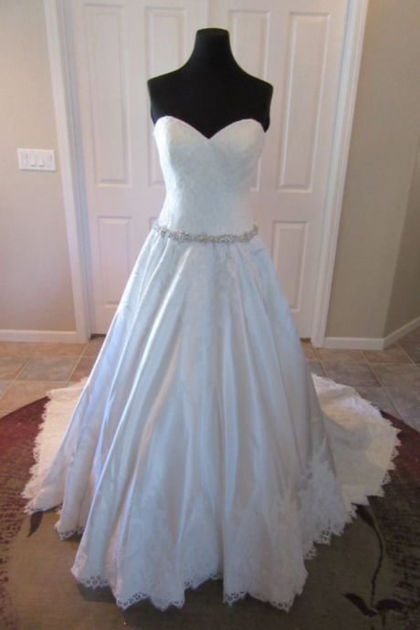 Wedding Dresses,lace Wedding Gown,princess Satin Wedding Dresses Elegant Ball Gowns Wedding Dresses