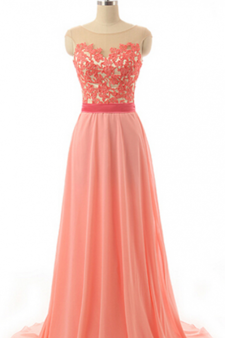 Cap Straps Lace Prom Dress,v-back Graduation Dress,illusion Lace Evening Dress,a-line Occasion Dress