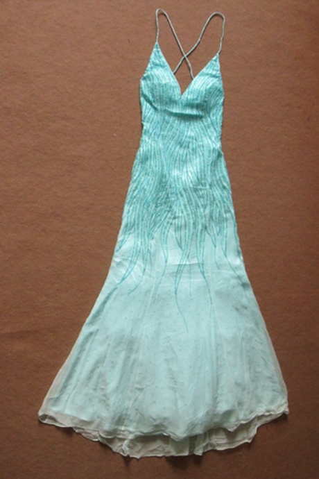 Evening Dress Custom Made Hand Made Strapless Prom Dresses