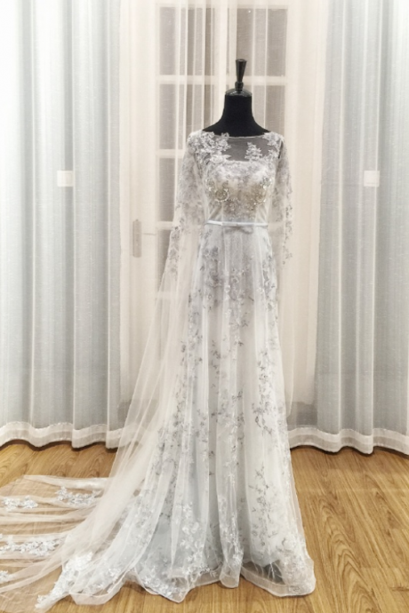 Cheap wedding dresses ,Gray Wedding Dress,Wedding Dresses,Wedding Dress,Wedding Gown,Bridal Gown,