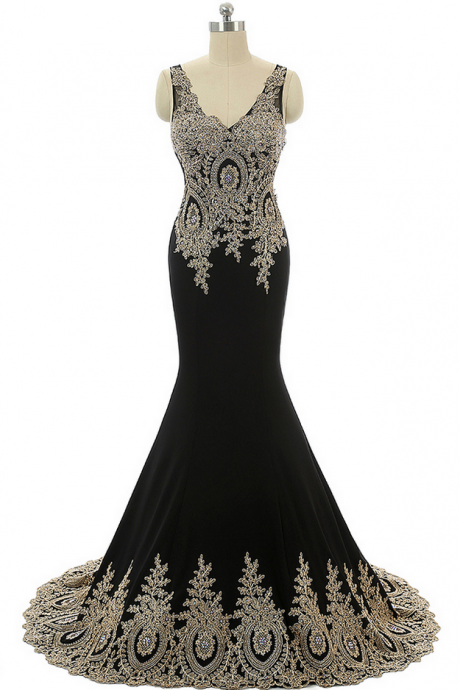 Black Prom Dresses,arabic Evening Dresses,mermaid Prom Dress,formal Evening Gowns,party Dresses