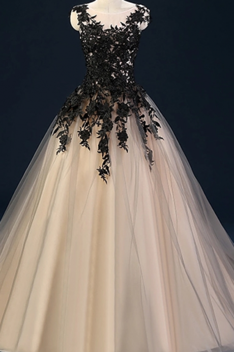 Black Wedding Dresses Ball Gown Tulle Lace Wedding Gowns Weding Bridal Bride Dresses Weddingdress Vestido De Noiva