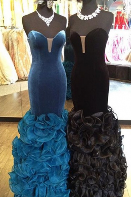 Prom Dress,organza Prom Dress, Floor-length Prom Dress, Elegant Sweetheart Corset Back Prom Dresses
