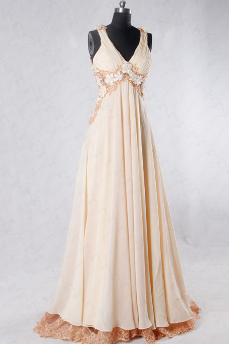 Prom Gowns,chiffon Prom Dress,long Prom Dress