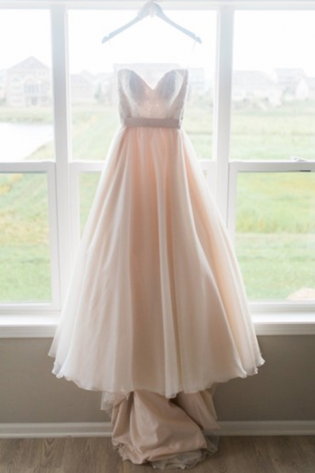Sweetheart Sleeveless High-low Sash Prom Dress With Lace