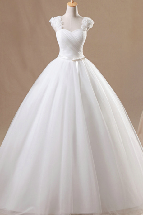 Princess Sweetheart Celebrity Strapless Wedding Dress Vintage Tulle Bridal Ball Gown Lace Up Bride Dresses