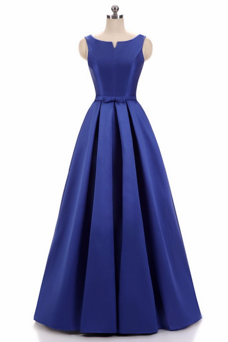 Long Satin A Line Butterfly Red Royal Blue Evening Dresses Women Elegant Formal China Vestido Longo Occasion Party Gowns
