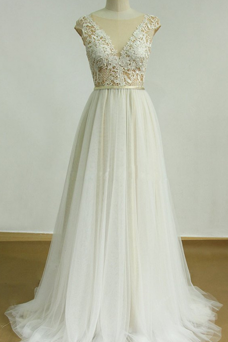 Lace Wedding Dress,Wedding Dress,Long Wedding Dresses,Bridal Dresses Formal Dress