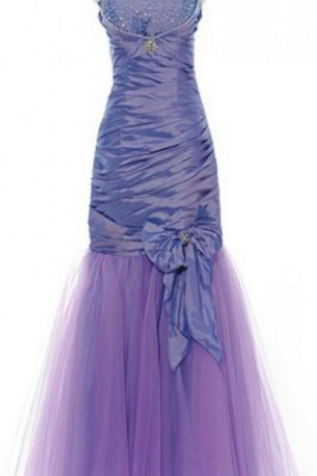  Homecoming Dress Floor-Length Bowknot Mermaid Sleeveless Lace Up Strapless For Hot Sale Dresses