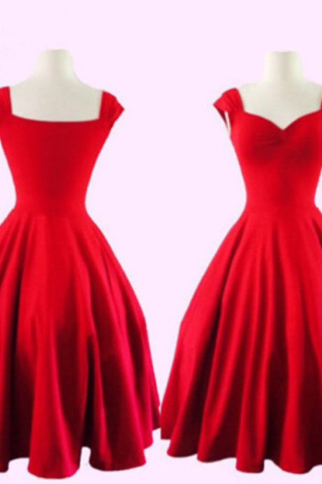 Red Homecoming Dress,Red Homecoming Dresses,Satin Homecoming Dress,Party Dress,Prom Gown, Sweet 16 Dress,Cocktail Gowns,Evening Gowns