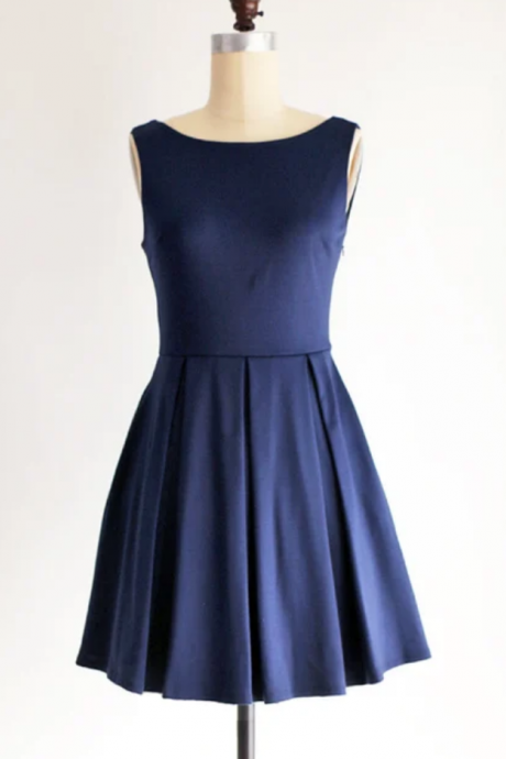 Homecoming Dresses Short Party Dress With Bow. Bridesmaid Dress With Pockets And Bow