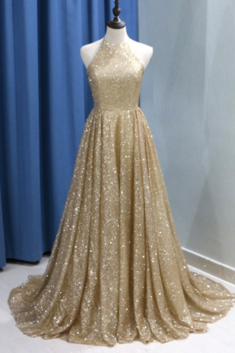Prom Dresses Evening Gown Sequin A Line Prom Dresses 2022 Long Elegant Sequin Formal Party Dress