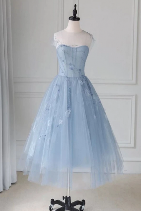 Homecoming Dresses Tulle Short Prom Dress, Tulle Homecoming Dress