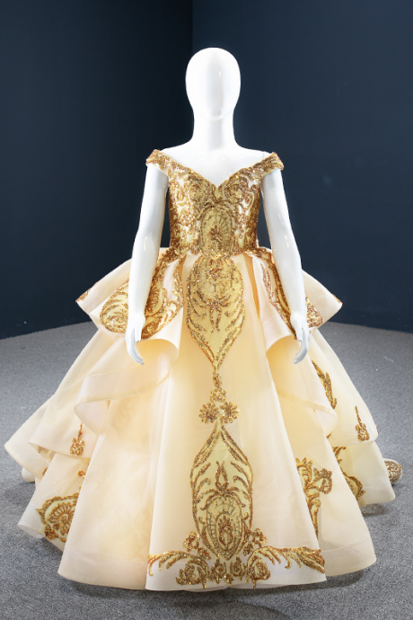 Children's dress Princess Dress 2022 new high-end flower children's dress