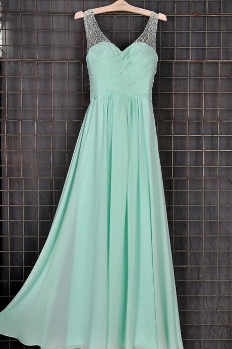 Tulle Prom Dresses,simple Prom Dress,prom Gown,prom Gown,long Evening Gowns,mint Green Prom Dresses For Teens