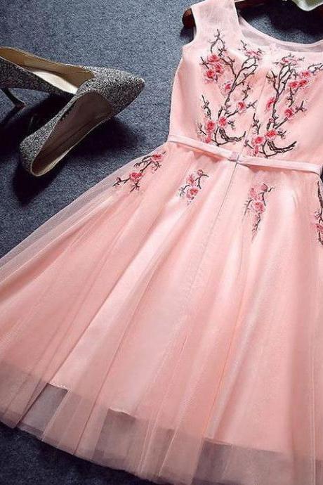 Appliques Homecoming Dress,a Line Homecoming Dresses,short Prom Dress,tulle Homecoming Dresses,prom Dresses For Girls