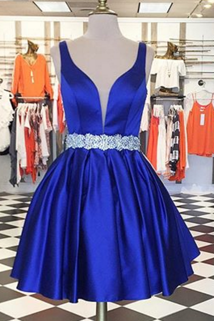 Sexy Homecoming Dresses,A Line Homecoming Dress,Girls Cocktail Dresses,Short Prom Dresses,Beaded Homecoming Dress