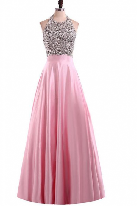 A-line Formal Prom Dress, Beautiful Long Prom Dress, Banquet Party Dress